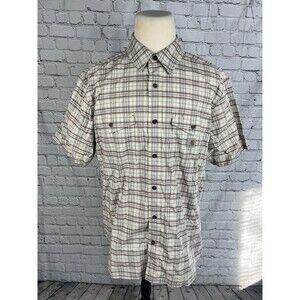 Carhartt Rugged Flex Shirt Short Sleeve Button Front Men’s SZ XL Relaxed Fit